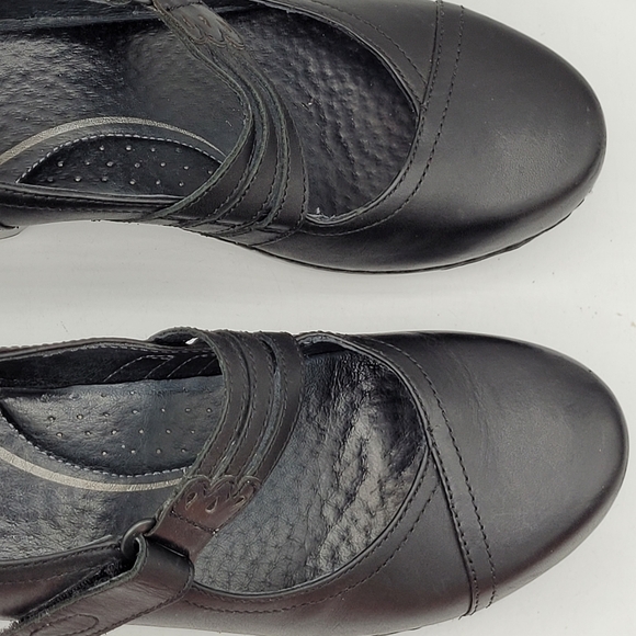 Dansko Tandy Nubuck Leather 2.25" Heel Mary Jane Shoes Size 41 US 10.5/ 11 - Picture 11 of 16